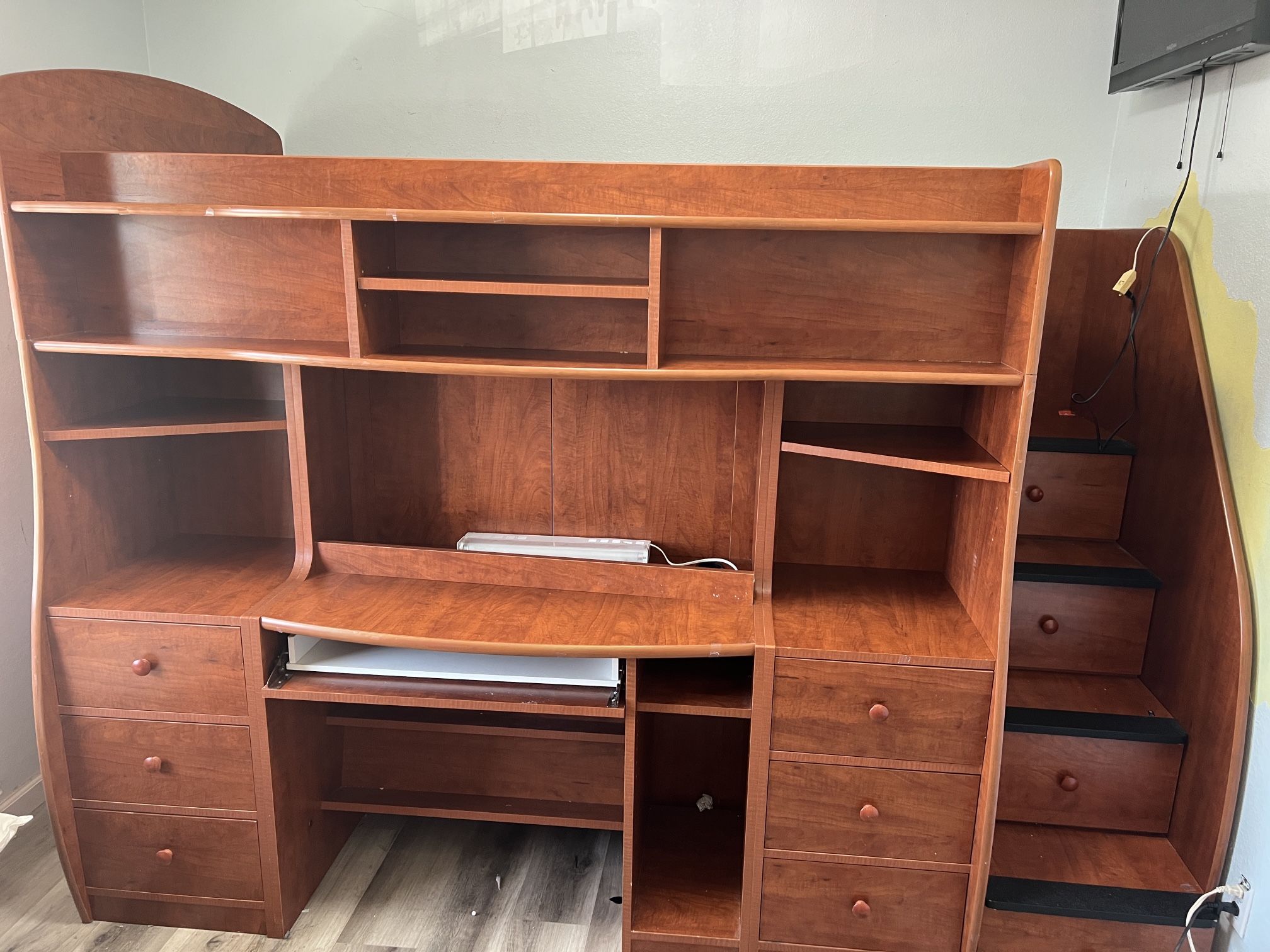 Twin size loft bed