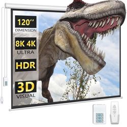 Automatic 120 Inch Projector Screen