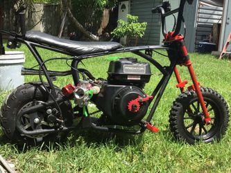 Mini bike goes over 60+ mph everything new on it