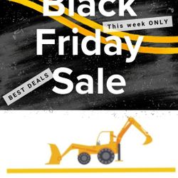 HEAVY EQUIPMENT FOR SALE BLACK FRIDAY DEALS 