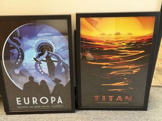 NASA Prints w/ Frame