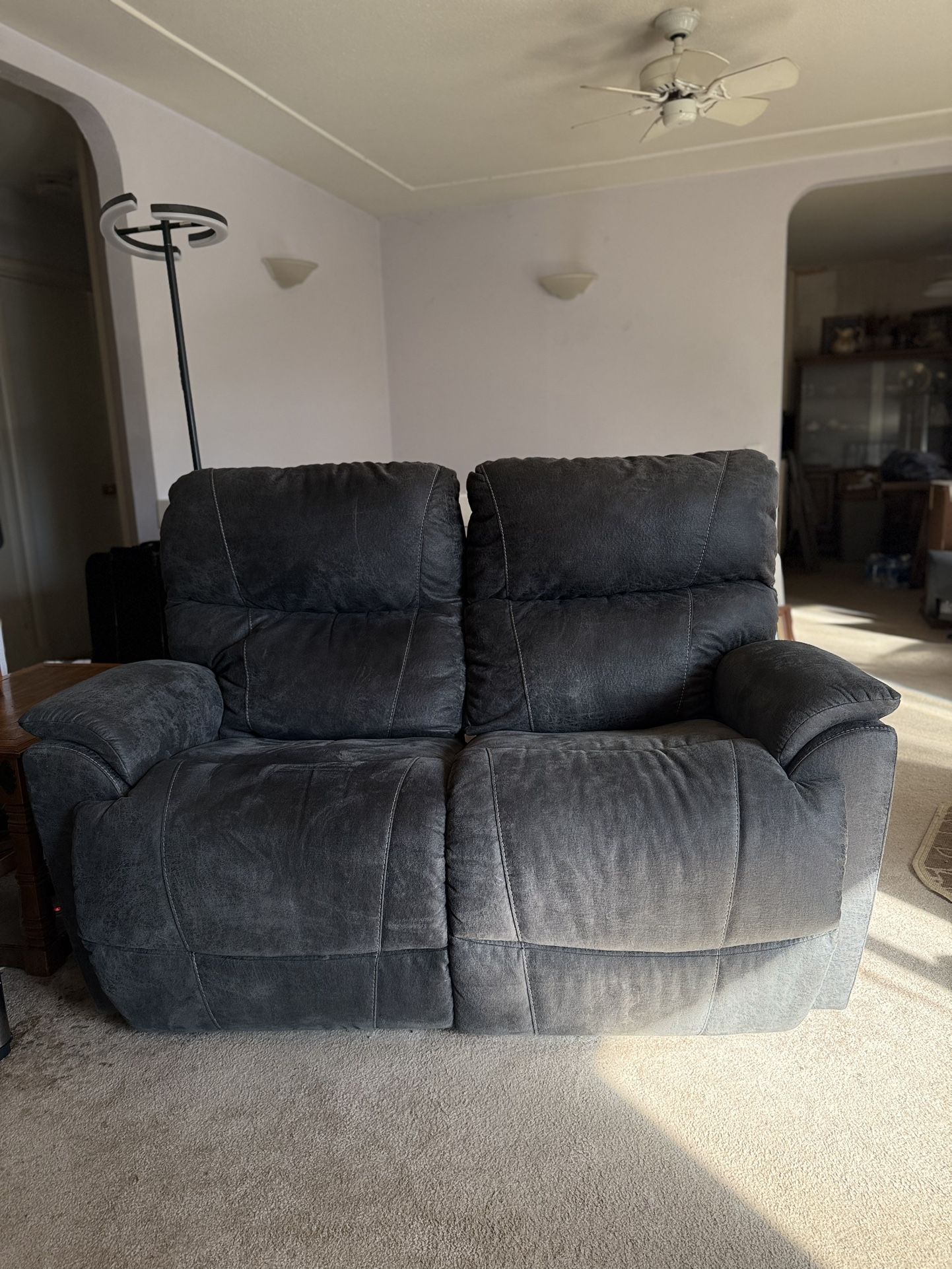 Like New La-Z-Boy Trouper Reclining Sofa