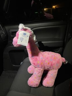 Pink Frosted Animal Cookie Giraffe