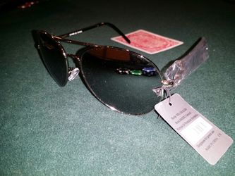 New mirror tent aviator sun shades.