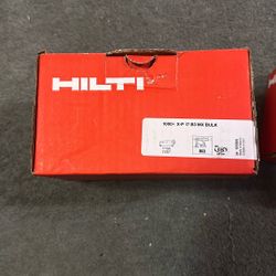 Hilti nail boxes