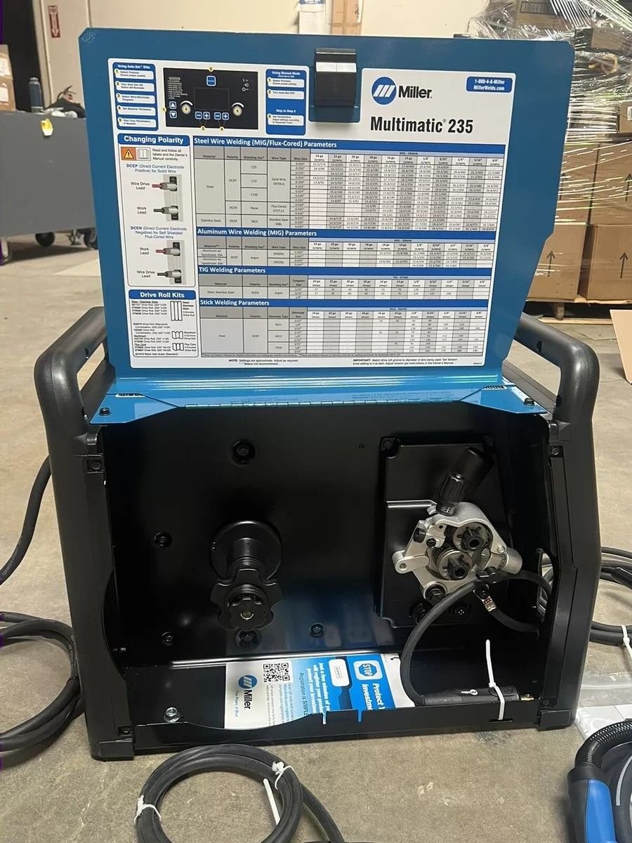 Miller Electric Multiprocess Welder multimatic 235