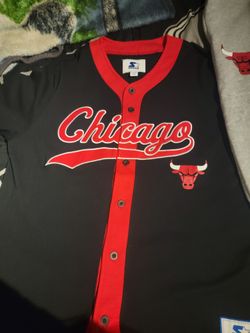 IChicago bullss Baseball style jersey