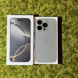 iPhone 16 Pro | 256GB | Natural Titanium | Factory Unlocked