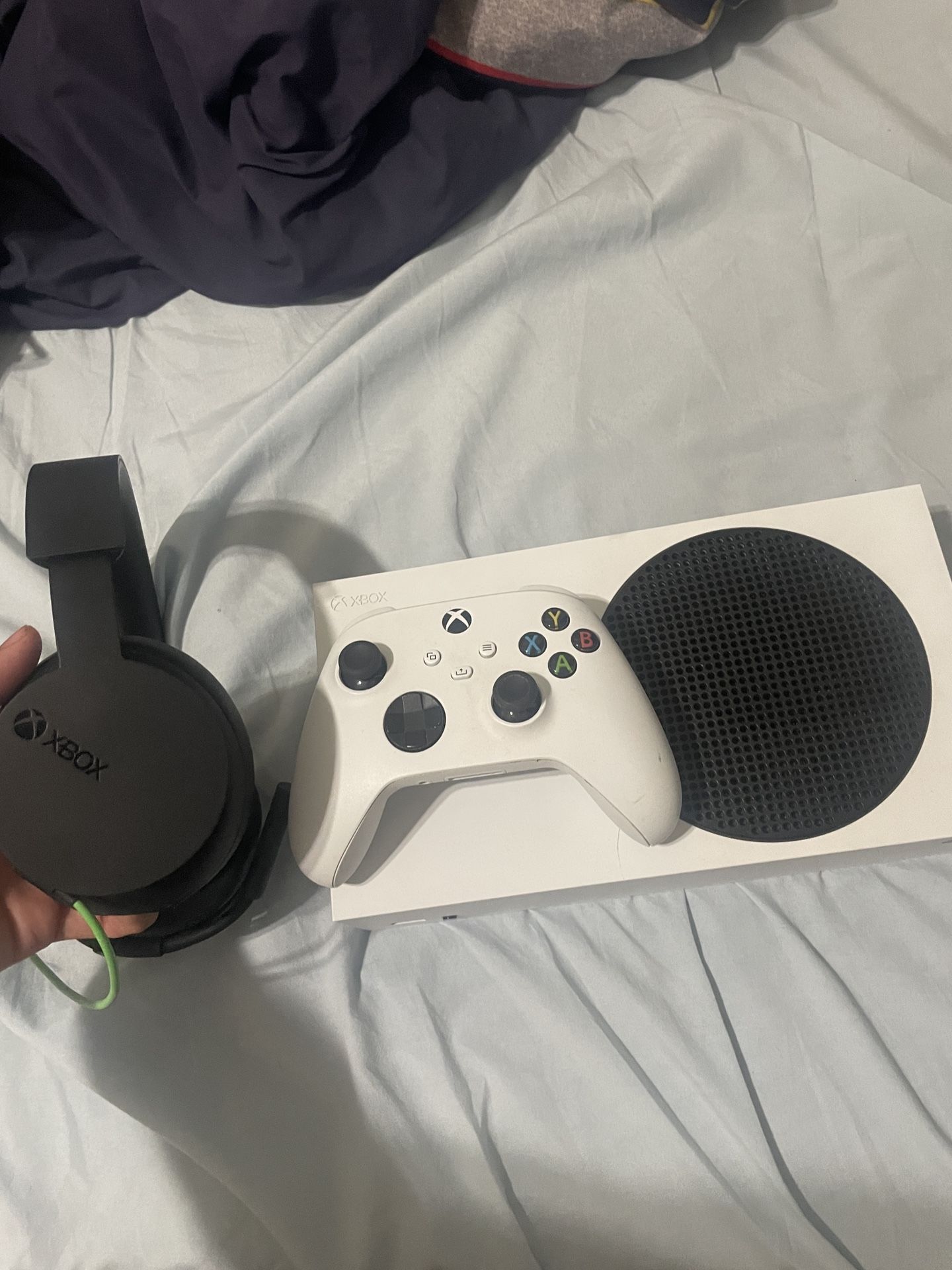 Xbox Series S With Controller And Headset