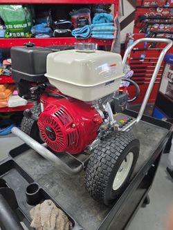 Pressure washer concrete