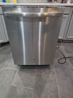 GE dishwasher stainless steel