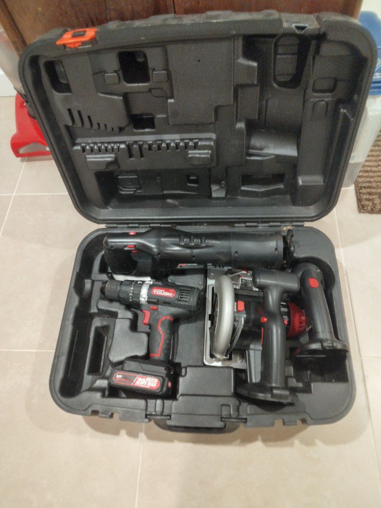 Coleman Powermate 5 Piece Power Tool Set Battery Operated Brand New