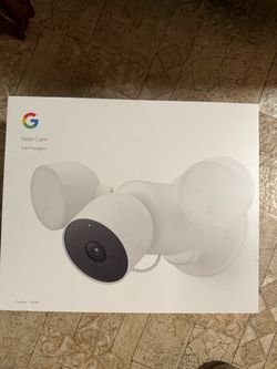 Google Nest Cam with Floodlight Outdoor Wired