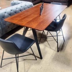 New Modern 7 Piece Kitchen or Dining Set