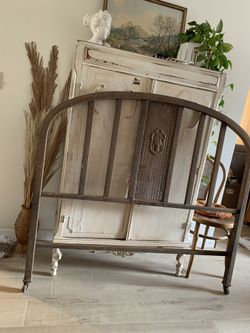 Antique Metal Bed Full