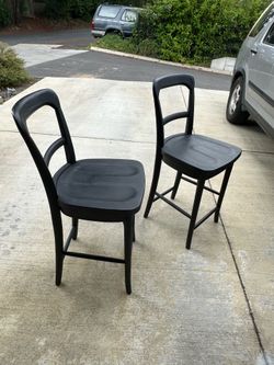 Pottery Barn - qty 4, Cline Counter Stools (used)