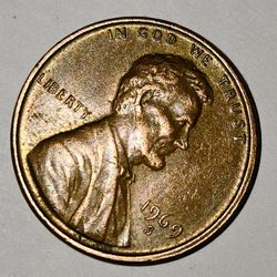 1969 Double Dye Penny! 