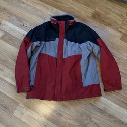 New Men’s Columbia Jacket – Extra Large, Multi-Color
