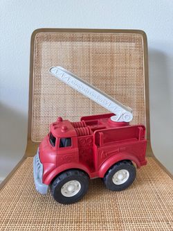 Green Toys Red Fire Truck