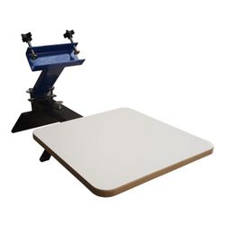 Single Color Screen Press and One Screen