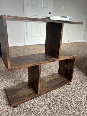 Wooden Bookcase/Shelf Display