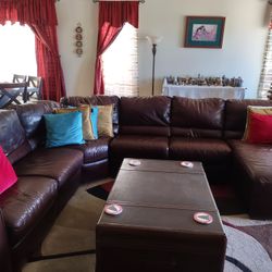 Leather Sofa