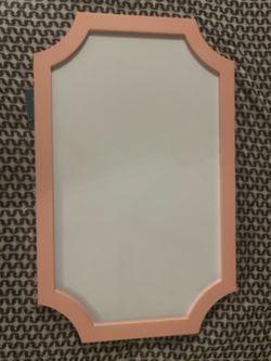 Pink Magnetic White Erase Board 24x15 inches