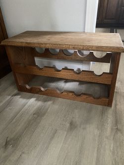 Wood Wine Rack