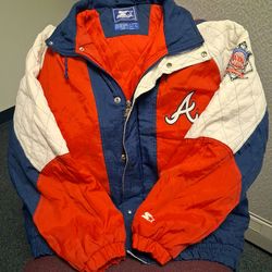 Vintage 90s Atlanta Braves starter jacket