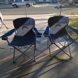 NFL Chargers Folding Chairs With Carrying Bag. $40.00 Ea. 