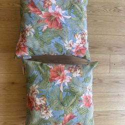 Tommy Bahama Set Of (2) Tropical Outdoor Pillows