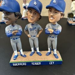 Los Angeles Dodgers Tri MVP Bobblehead 