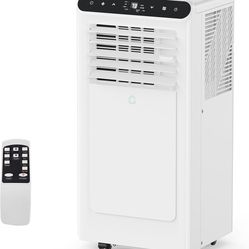 8,000 BTU Portable Air Conditioner 3-in-1 Fan/Dehumidifier Great for Bedroom or Office