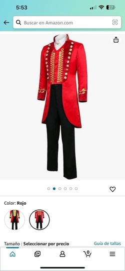 Pirates/circus costume