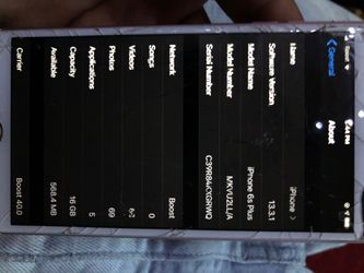 iPhone 6s plus