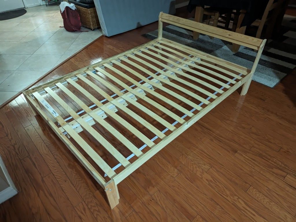 IKEA Bed Frame Full Size + Reinforced Middle