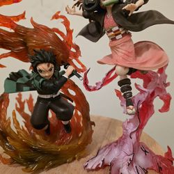 Nezuko and Tanjiro figure