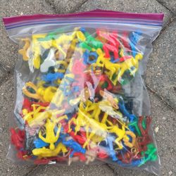 Vintage Cowboy & Indian Plastic Figures