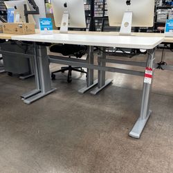 Steelcase 58” x 23” Sit Stand Office Desk ON CLEARANCE - WHILE SUPPLIES LAST!