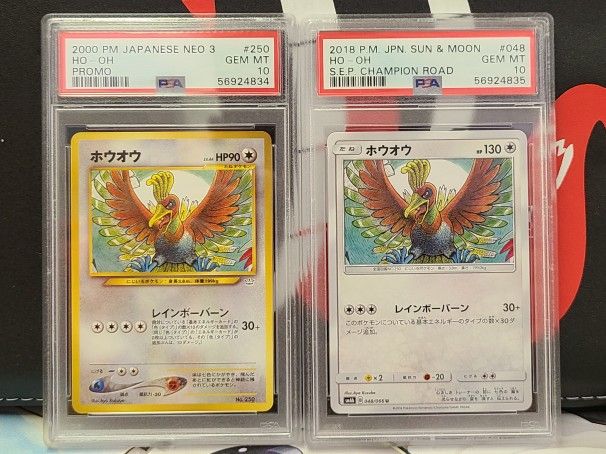 Ho-Oh 2000/2018 Japanese Promo PSA 10