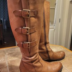 Women's Size 7 Naturalizer Knee-High Leather Boots