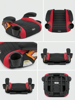 Chicco Booster Car Seat Black and Red