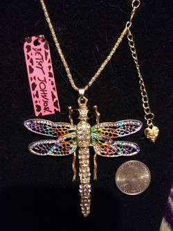 Betsey Johnson Assorted Dragonfly Pendants