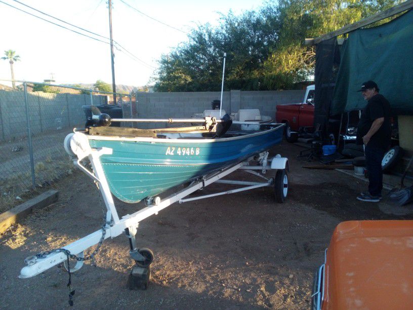 14 ' Aluminum Fishing Boat 