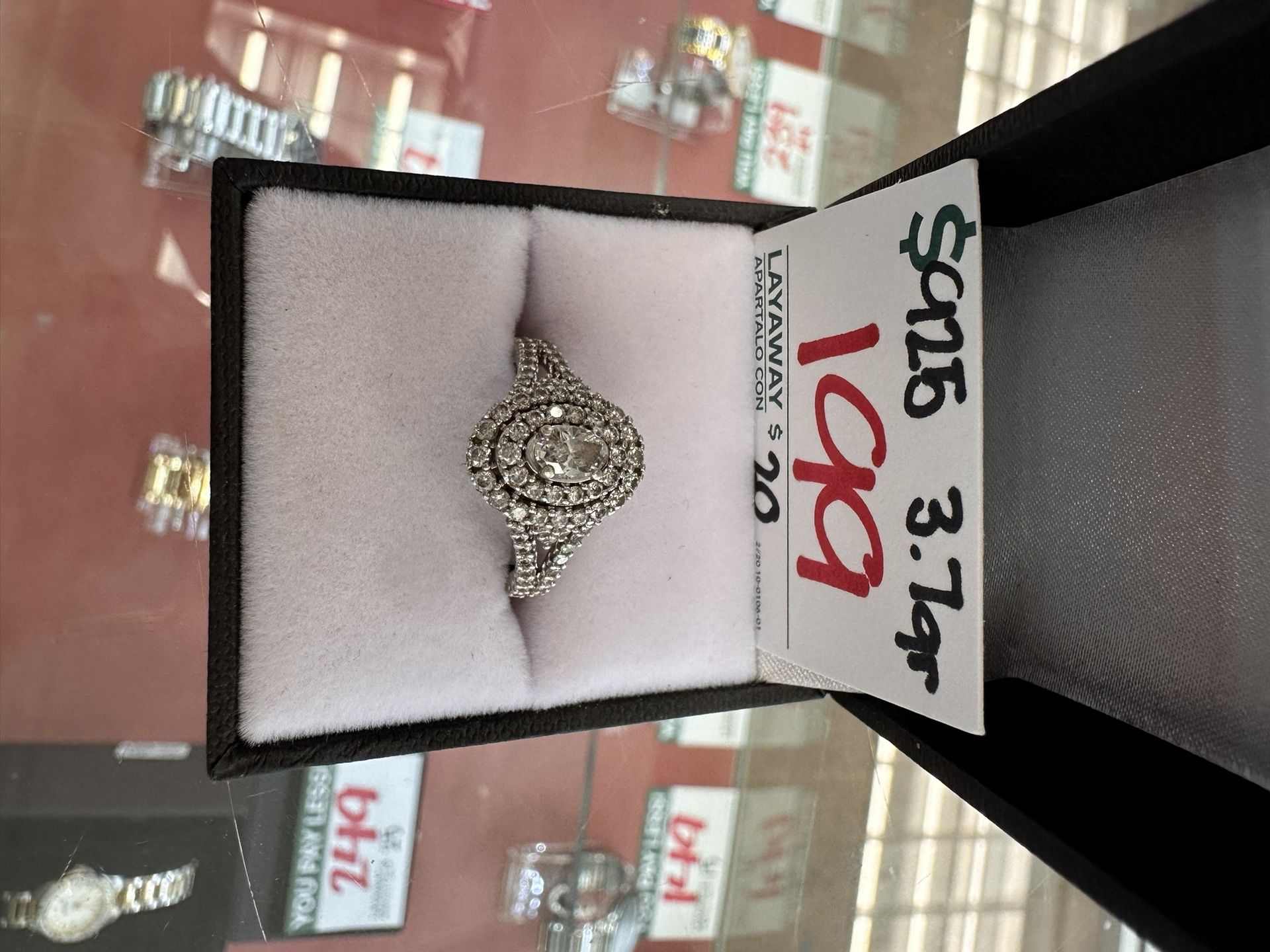 Silver/925 Engagement Ring