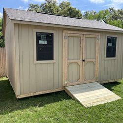 12x16 shed with 2 windows and ramp!! 