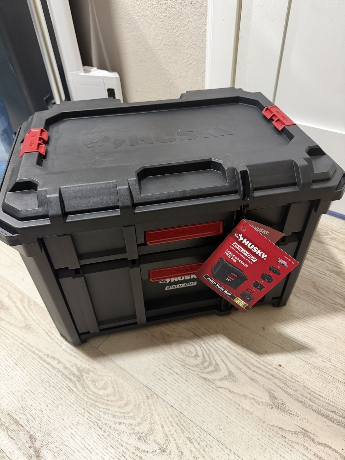 Brand new Husky Build-Out 22 in. Modular Tool Storage 2-Drawer Tool Box