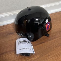 2 Pro rider Sports Helmets Black L/XL