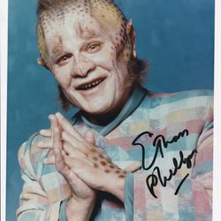 Star Trek : Ethan phillips Original Autographed/ Signed 8x10 Portrait Photograph