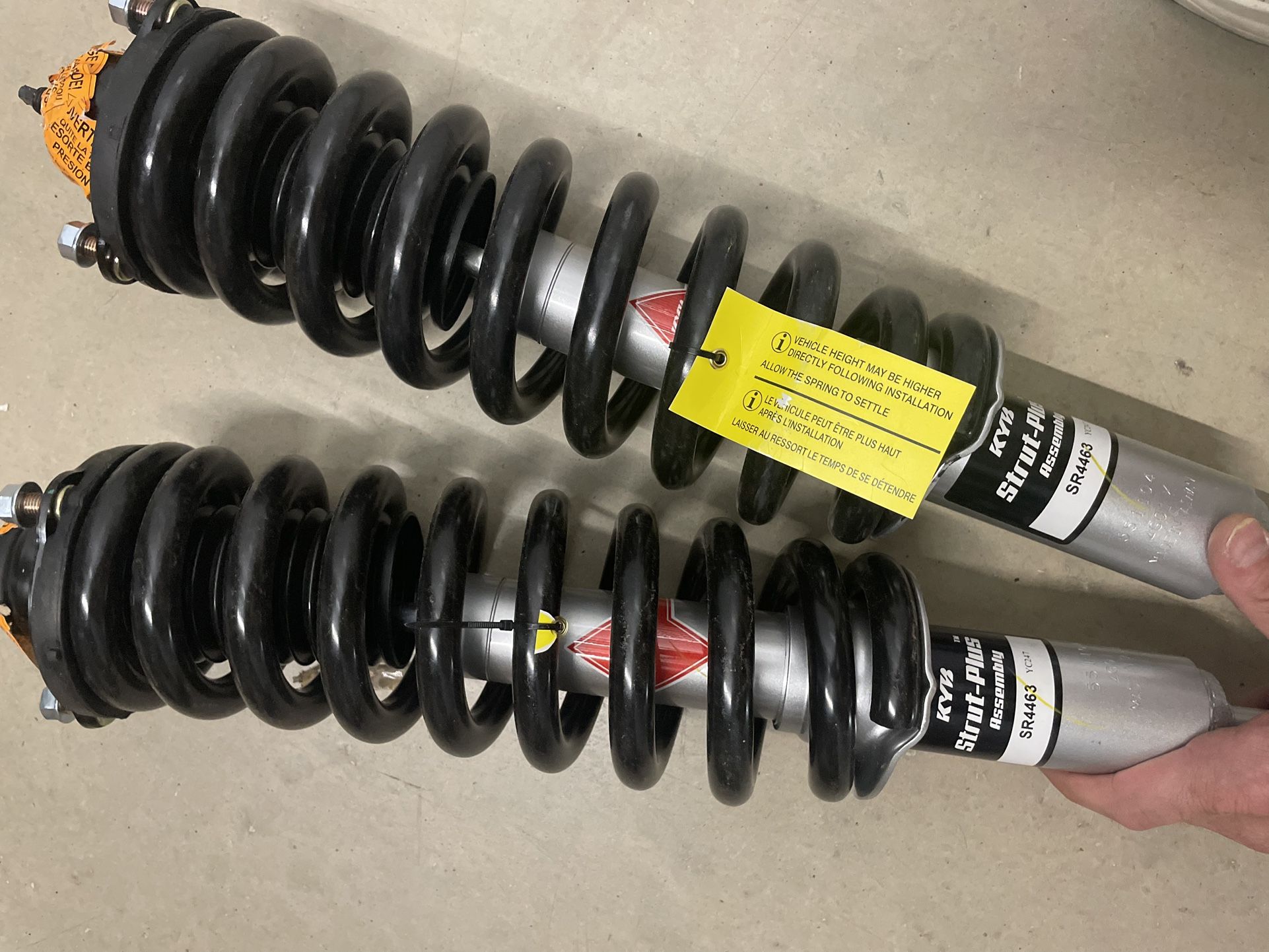 KYB Strut-Plus Coilover Toyota Tacoma 08-15 F&R (SR4463)